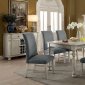 Siobhan II Dining Set CM3872WH-T 5Pc Set in Antique White w/Opt