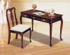 Cherry Finish Classic Home Office Desk w/Chair