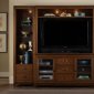 Bronze Spice Finish 4PC Modern Stylish Entertainment Unit