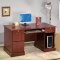 Cherry Finish Modern Writing Desk w/Optional Items