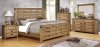 Avantgarde CM7448 Bedroom in Weathered Elm w/Options