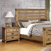 Avantgarde CM7448 Bedroom in Weathered Elm w/Options