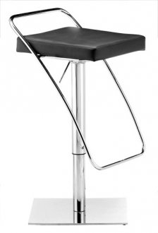 Black or White Contemporary Bar Stool