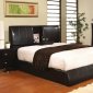 CM7027 Webster Bedroom w/Espresso Padded Platform Bed & Options