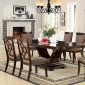 CM3663T Woodmont Dining Table in Walnut w/Optional Items