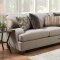 Cantia Sectional Sofa 55800 in 2-Tone Gray Fabric by Acme