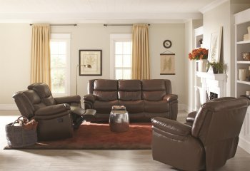 601481 Tamilla Motion Sofa in Bonded Leather by Coaster [CRS-601481 Tamilla]