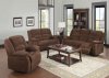 51025 Bailey Motion Sofa in Dark Brown Fabric by Acme w/Options