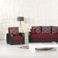 Mobimax Sofa Bed in Red Fabric by Casamode w/Options