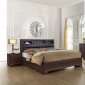 Noma Bedroom Set 5Pc in Merlot by Global w/Options