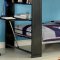 CM-BK2009 Langley Bunk Bed w/Bookcase & Folding Desk