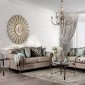 Jerauld Sofa SM8006 in Dark Taupe Chenille Fabric w/Options