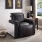 Nernoss Power Recliner 59943 in Dark Brown Leather by Acme