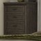 Thornwood Hills Bedroom 5Pc Set 759-BR-QPB in Gray w/Panel Bed