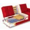 Star City Sofa Bed Convertible in Red Fabric by Mobista