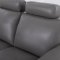 S269 Sofa in Dark Gray Leather by Beverly Hills w/Options