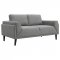 Rilynn Sofa & Loveseat Set 509524 in Gray Fabric by Coaster