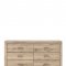 Miquell Bedroom Set 5Pc 28040 Rustic Natural by Acme w/Options