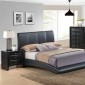 8272 & Linda Black 5Pc Bedroom Set by Global w/Options