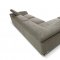 Sparta Sectional Sofa in Fabric by J&M w/Stainless Steel Legs