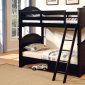 CM-BK616 Chesapeake Twin/Twin Bunk Bed in Black