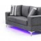 U98 Sofa & Loveseat Set in Gray Velvet by Global w/Options