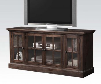 91181 Nora TV Stand in Salvage Brown by Acme [AMTV-91181 Nora]