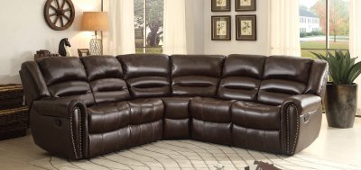 Palmyra Motion Sectional Sofa 8411-CR by Homelegance