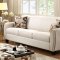 Liana Sofa CM6793 in Beige Fabric w/Options