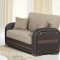 Sacura Sofa Bed in Beige Fabric by Rain w/Optional Items