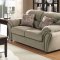 Valentina Sofa 9619BR in Brown Microfiber by Homelegance