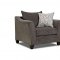 6485 Sofa & Loveseat in Albany Pewter by Simmons w/Options