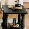 Keira Coffee Table CM4455 in Weathered Walnut w/Options