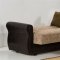 Legend Brown Chenille Modern Sofa Bed w/Optional Items