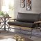 Santiago Accent Loveseat CM-AC6077GY in Dark Gray Leatherette