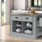 Urrur Kitchen Island AC00187 in Gray by Acme