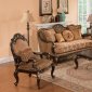 Teresa Traditional Sofa in Fabric w/Optional Items