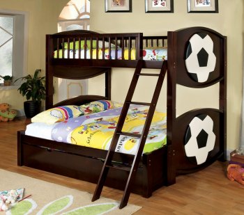 CM-BK066-SCCR-F Olympic V Twin/Full Bunk Bed with Options [FAKB-CM-BK066-SCCR-F Olympic V]