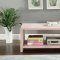 Cleo Bed in Pink Velvet by Meridian w/Options