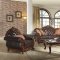 Bellini 654 Sofa in Brown Bonded Leather w/Optional Items