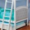 Freda Youth Bunk Bed CM-BK715WH in White w/Options