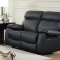 Pendu Motion Sofa 8326BLK in Black by Homelegance w/Options