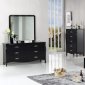 Grandio Bedroom in Black by Beverly Hills w/Options