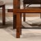 Clayton 2515-96 Dining Table by Homelegance - Dark Oak w/Options