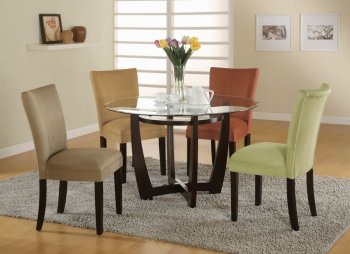 Bloomfield Dinette 5Pc Set in Cappuccino by Coaster [CRDS-101490-Bloomfield]