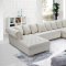 Zarah Sectional Sofa 698 in Fabric by Meridian w/Optional Tables