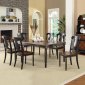 104191 Connor Dining Table by Coaster in Two-Tone w/Options