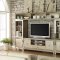 Voeville 91203 TV Stand in Platinum by Acme w/Optional Wall Unit