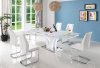 414DT Dining Table in White by American Eagle w/Optional Items