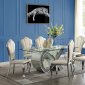 Noralie Dining Table DN00719 by Acme w/Optional Beige Chairs